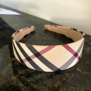 Classic plaid headband